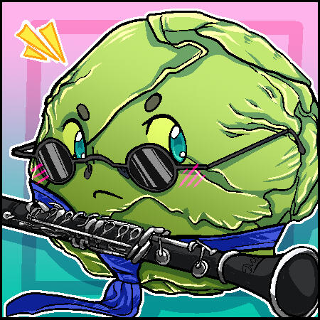 Green Cabbage The Smooth (Pixel)