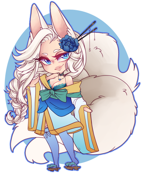 Fox Bakudan Cell Shaded